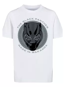 Футболка F4NT4STIC Marvel Black Panther Made, белый
