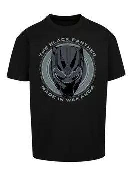 Футболка F4NT4STIC Marvel Black Panther Made, черный
