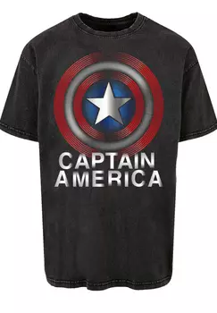 Футболка F4NT4STIC Marvel Capta, черный