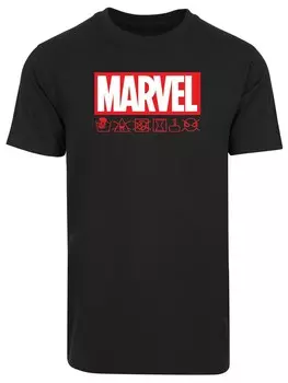 Футболка F4Nt4Stic Marvel, черный