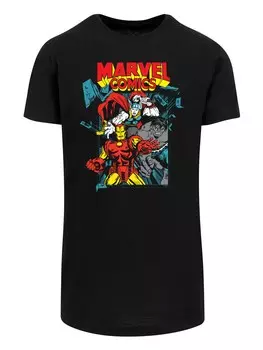 Футболка F4Nt4Stic Marvel Comics Trio Pose, черный