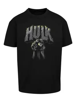 Футболка F4NT4STIC Marvel Hulk Punch Logo, черный