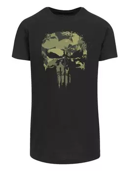 Футболка F4Nt4Stic MARVEL PUNISHER CAMOUFLAGE, черный