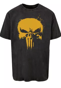 Футболка F4NT4STIC Marvel Punisher Gold, черный