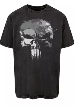 Футболка F4NT4STIC Marvel Punisher Skull, черный