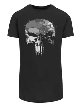 Футболка F4Nt4Stic MARVEL PUNISHER SKULL, черный