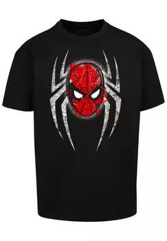 Футболка F4NT4STIC Marvel Spiderman Spider Mask, черный