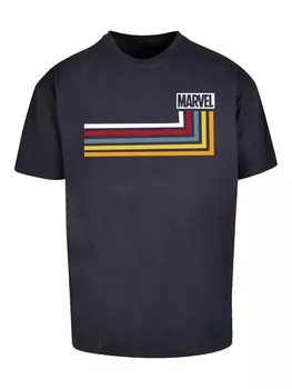 Футболка F4Nt4Stic MARVEL STRIPES, темно-синий