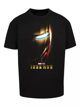 Футболка F4NT4STIC Marvel Studios Iron Man Poster, черный