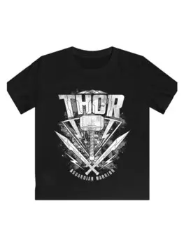 Футболка F4NT4STIC Marvel Thor Ragnarok Thor Hammer Logo, черный