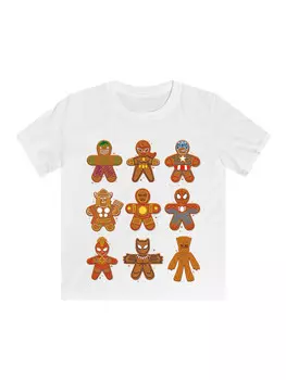 Футболка F4NT4STIC Marvel Universe Weihnachten Lebkuchen Avengers, белый