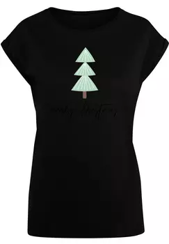 Футболка F4NT4STIC Merry Christmas Weihnachten, черный