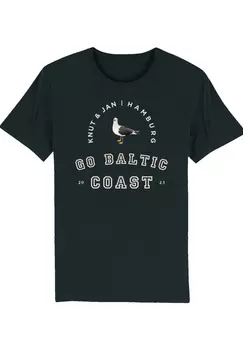 Футболка F4NT4STIC Moewe, черный