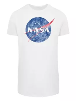 Футболка F4NT4STIC NASA Classic Insignia Distressed, белый