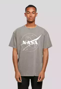 Футболка F4NT4STIC "NASA Classic Insignia Logo", принт, цвет Asphalt