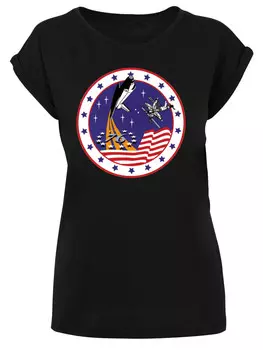 Футболка F4NT4STIC NASA Classic Rocket 76, черный