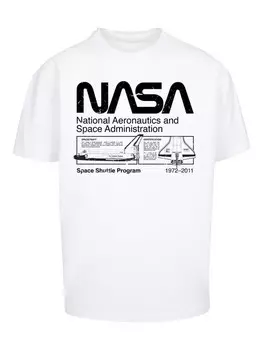 Футболка F4NT4STIC NASA Classic Space Shuttle, белый