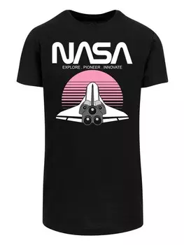 Футболка F4NT4STIC NASA Space Shuttle Sunset, черный