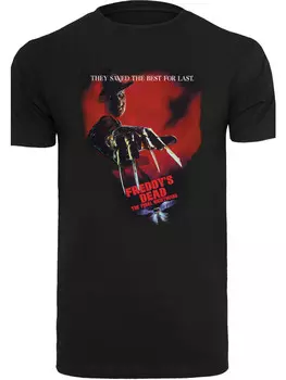Футболка F4NT4STIC Nightmare On Elm Street Freddys Dead, черный