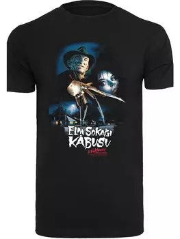 Футболка F4NT4STIC Nightmare On Elm Street Turkish Movie Poster, черный