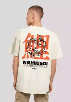 Футболка F4NT4STIC "Nishikigoi Koi Japan Graphic", принт, цвет Sand