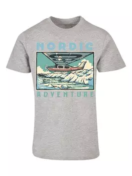Футболка F4Nt4Stic Nordic Adventures, серый