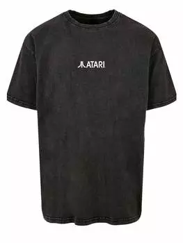 Футболка F4NT4STIC Oversize T-Shirt Atari Games Logo Retro Gaming, черный