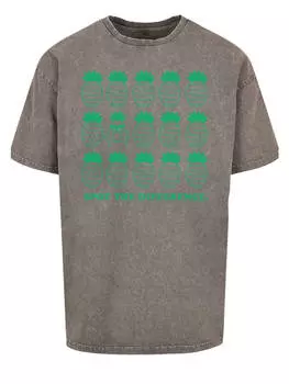 Футболка F4NT4STIC Oversize T-Shirt Sesamstrae Bert Spot, серый