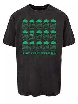 Футболка F4NT4STIC Oversize T-Shirt Sesamstrae Bert Spot, черный