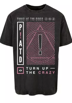 Футболка F4NT4STIC Panic At The Disco Turn Up The Crazy, черный