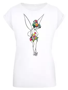 Футболка F4Nt4Stic PETER PAN FLOWER POWER, белый
