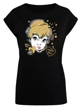 Футболка F4Nt4Stic PETER PAN GOLDEN TINK, черный