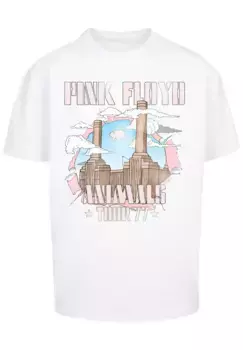 Футболка F4NT4STIC "Pink Floyd Animal Factory", принт, белый