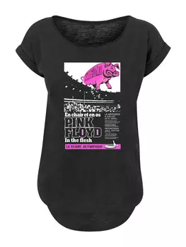 Футболка F4NT4STIC Pink Floyd Le Stade Olympique Rock Metal Musik, черный