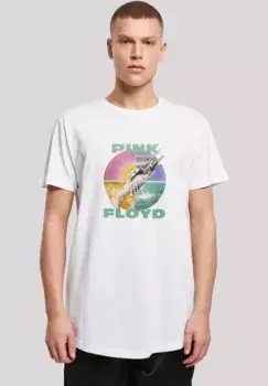 Футболка F4NT4STIC "Pink Floyd Wish You Were Here Rock Band", принт, белый