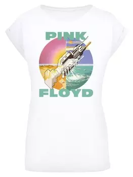 Футболка F4NT4STIC Pink Floyd Wish You Were Here Rockband, белый