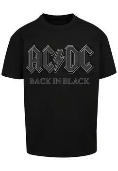 Футболка F4NT4STIC PLUS SIZE ACDC Back, черный