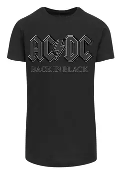 Футболка F4NT4STIC PLUS SIZE ACDC Back, черный
