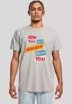 Футболка F4NT4STIC "Половое воспитание, сериал It Always Been You Netflix", премиум качество, серый