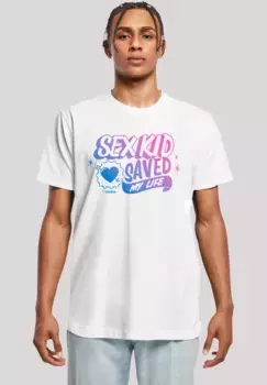 Футболка F4NT4STIC "Половое воспитание Sex Kid Blend Netflix TV Series", премиум качество, белый