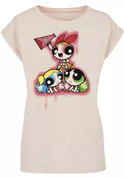 Футболка F4NT4STIC Powerpuff Girls Cheerleaders, белый