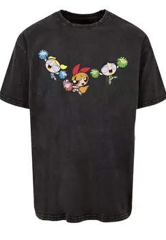 Футболка F4NT4STIC Powerpuff Girls Cheerleaders, черный