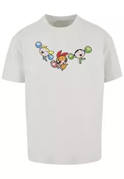 Футболка F4NT4STIC Powerpuff Girls Cheerleaders, цвет lightasphalt
