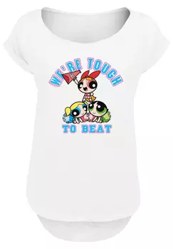 Футболка F4NT4STIC Powerpuff Girls Tough To Beat, белый