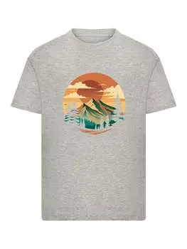 Футболка F4NT4STIC, пятнистый серый