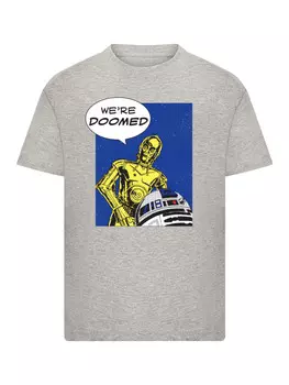 Футболка F4NT4STIC, пятнистый серый