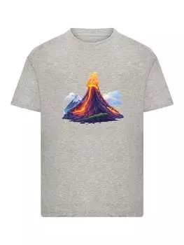 Футболка F4NT4STIC, пятнистый серый