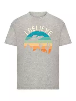 Футболка F4NT4STIC, пятнистый серый