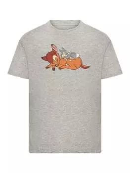 Футболка F4NT4STIC, пятнистый серый