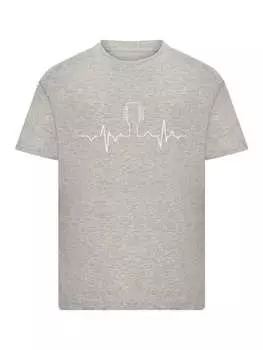 Футболка F4NT4STIC, пятнистый серый